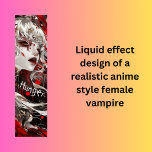 Skateboard Femme vampire<br><div class="desc">Un design qui s'affiche vraiment, un vampire féminin créant dans un style de dessin animé réaliste, du sang rouge liquide et du rouge et de l'argent pour le faire ressortir. Le mot "Faim" peut être édité afin que vous puissiez le personnaliser comme vous le souhaitez. Contenu génératif. Contactez-moi si vous...</div>