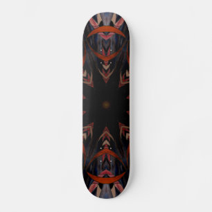Skateboard Fenêtre en verre tendu Kaleidoscope 12