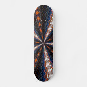Skateboard Fenêtre en verre tendu Kaleidoscope 15