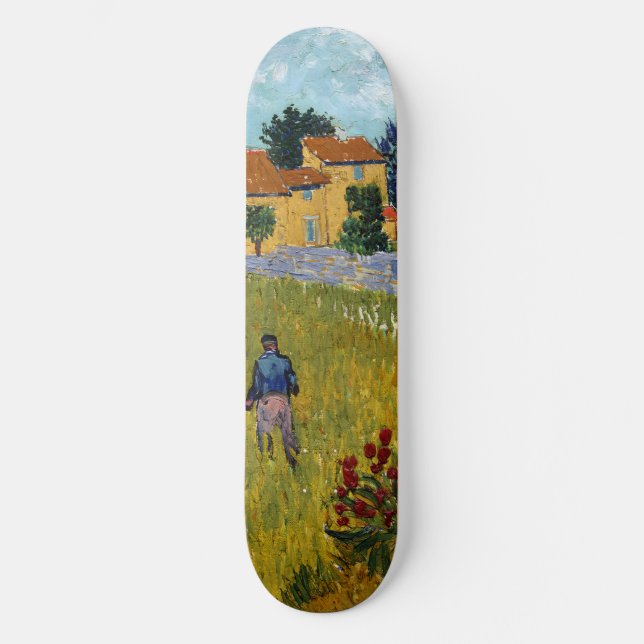Skateboard Ferme en Provence (1888) par Vincent Van Gogh (Recto)