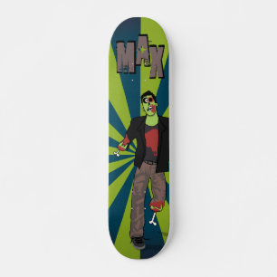 Skateboard Fermez la fermeture éclair la planche à roulettes