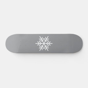 Skateboard Festin blanc nordique Fluge gris Arrière - plan
