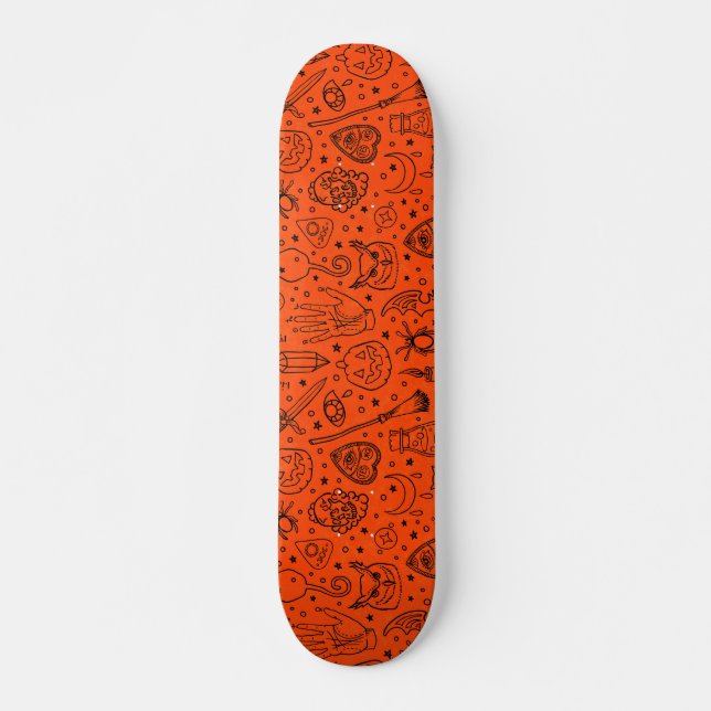 Skateboard Fête d'Halloween (Devant)