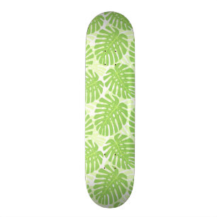 Skateboard Feuille de plante tropicale - motif de Monstera