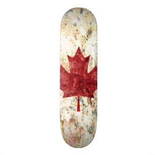 Skateboard Feuille d'érable canadienne
