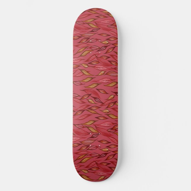 Skateboard Feuilles d'automne (Recto)