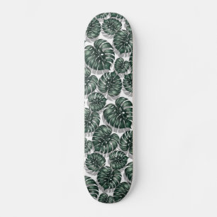 Skateboard feuilles tropicaux