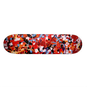 Skateboard FEUX D'ARTIFICE ! (~ d'une conception d'art