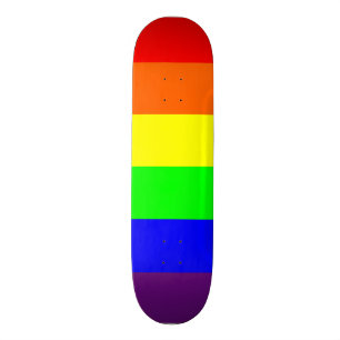 Skateboard Fierté d'arc-en-ciel