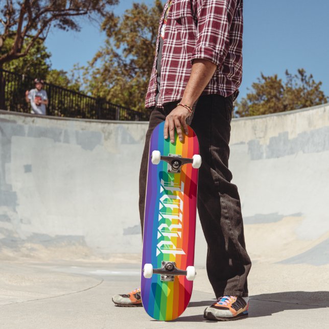Skateboard Fierté LGBT (Extérieur 2)