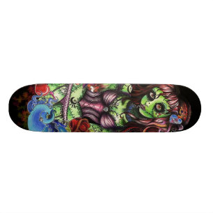Skateboard Fille 3 de zombi