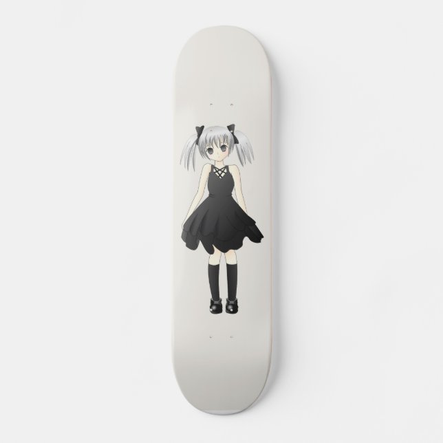 Skateboard Fille d'Anime (Recto)