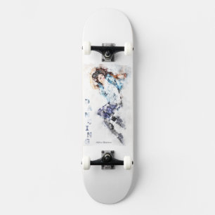 Skateboard Fille dansante 2