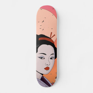 Skateboard Fille de geisha Soyez Belle