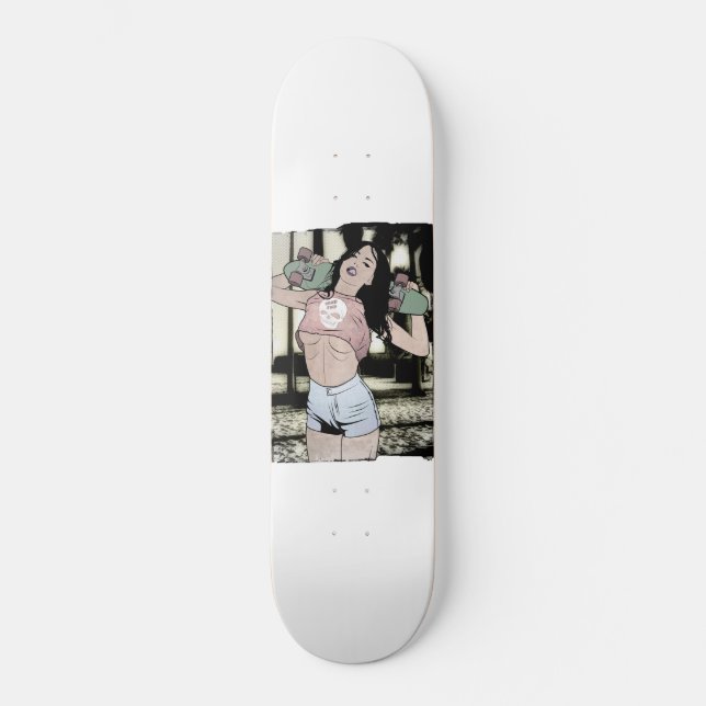 Skateboard Fille de patineur (Recto)