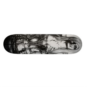 Skateboard Fille de zombi