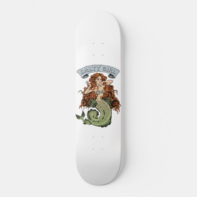Skateboard Fille salée (Recto)