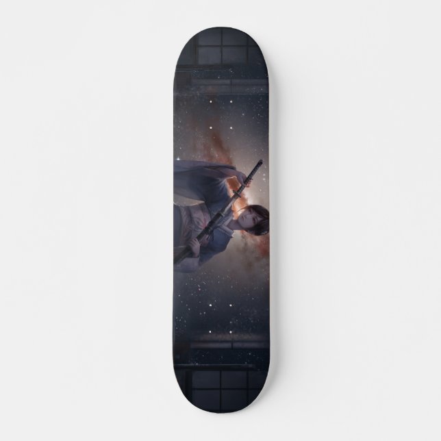 Skateboard Fille samouraï (Devant)