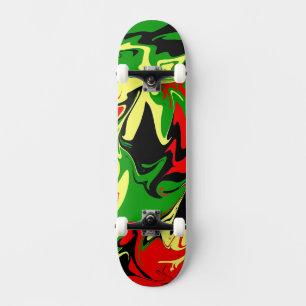 Skateboard Fissures afrocentriques
