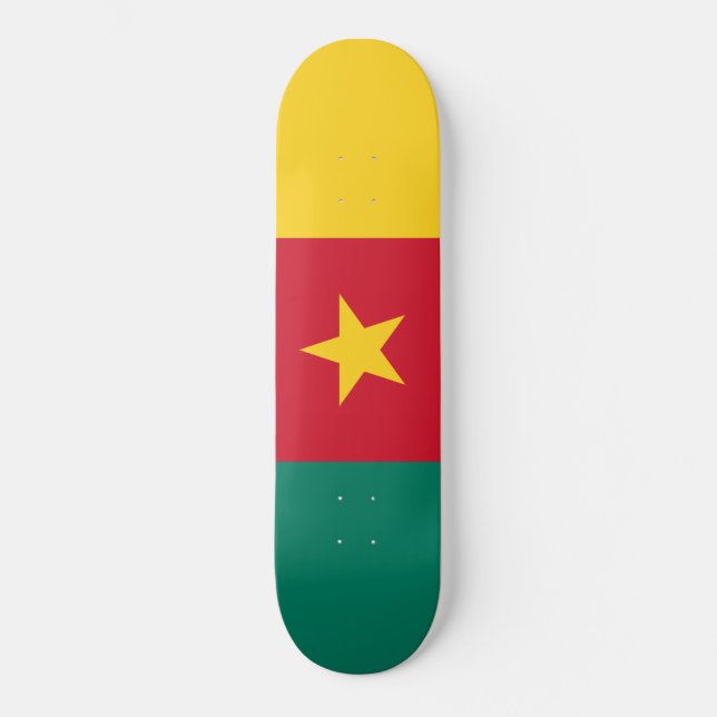 Skateboard Flag of Cameroon (Recto)