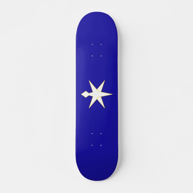 Skateboard Flag of Chiba Prefecture, Japan (Devant)
