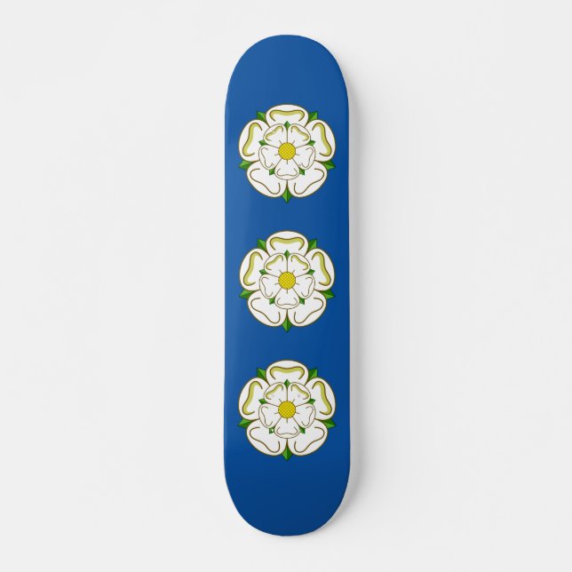 Skateboard Flag of Yorkshire  (Devant)