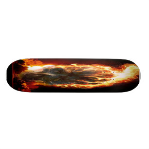 Skateboard flamant-Tête Morte