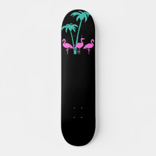 Skateboard Flamants roses de Miami