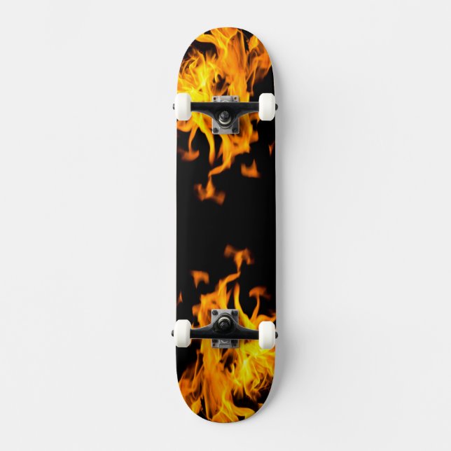 Skateboard Flamme (Recto)