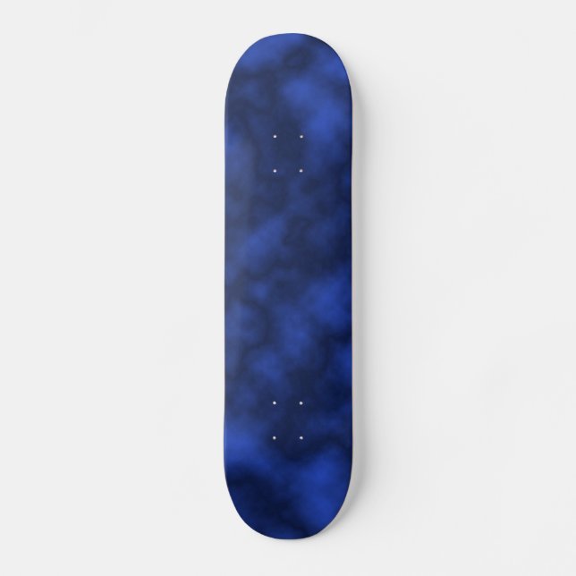Skateboard Flamme bleue (Recto)
