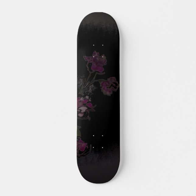 Skateboard Fleur (Devant)