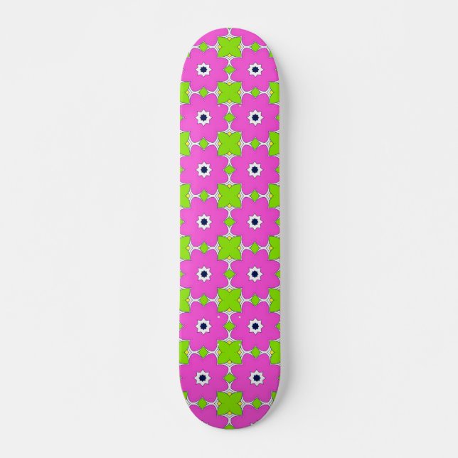 Skateboard Fleur (Devant)