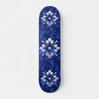 Skateboard Fleur Abstraite