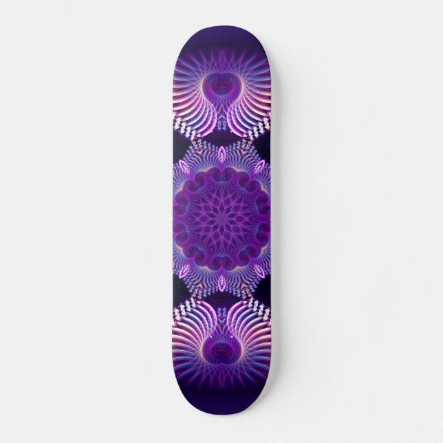 Skateboard Fleur Apophyse Kaleidoscope I (Recto)