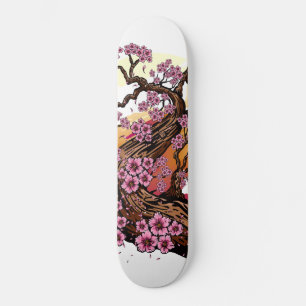 Skateboard Fleur de cerisier sauvage