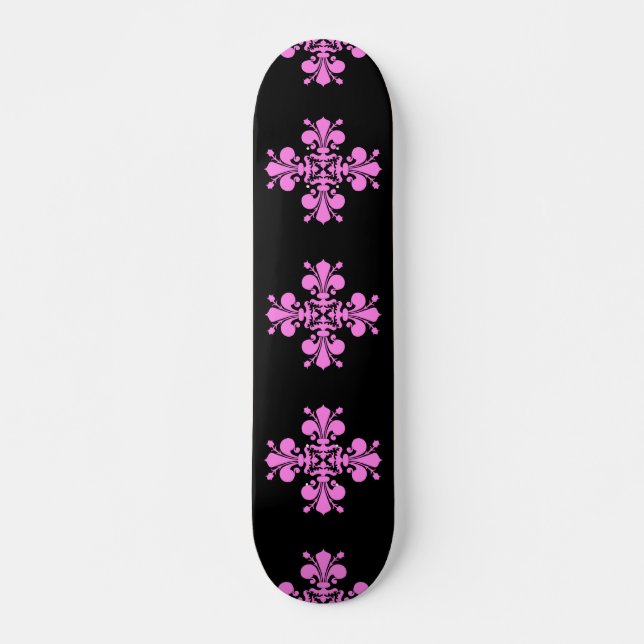 Skateboard Fleur de lis (Devant)