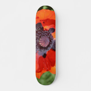 Skateboard Fleur de pavot orientale