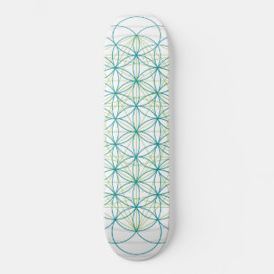 Skateboard Fleur de vie