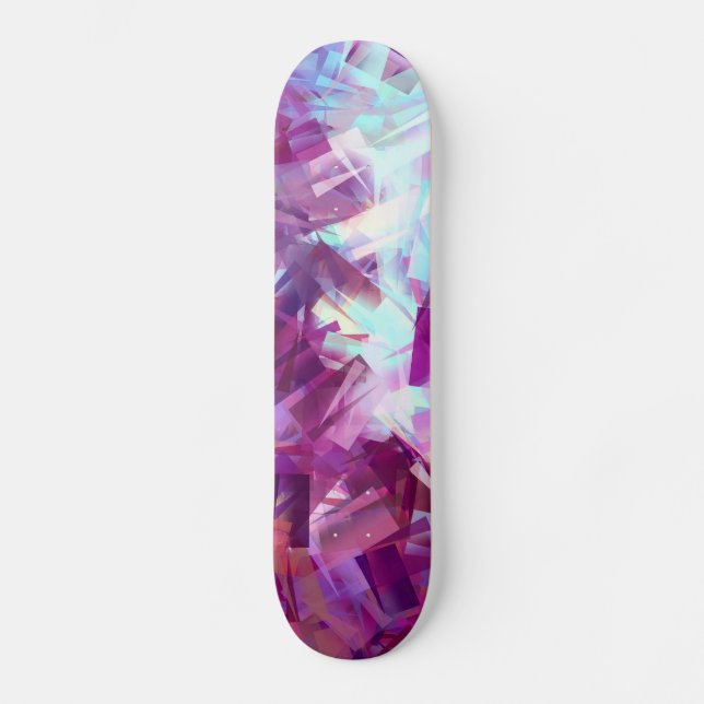 SKATEBOARD FLEURS DE LAVENDER (Recto)