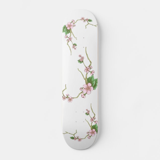 Skateboard Fleurs de Sakura, fleurs de Sakura, fleurs de (Recto)