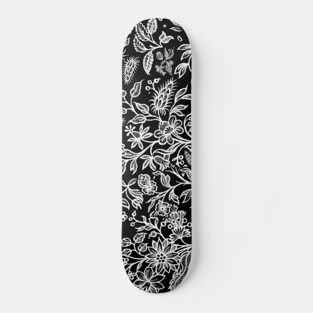 Skateboard Fleurs décoratives 21 (Recto)