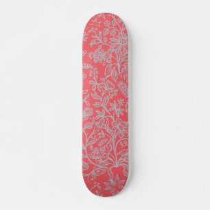 Skateboard Fleurs décoratives 9