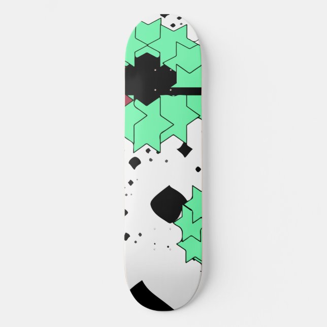 Skateboard Fleurs d'étoile (Recto)
