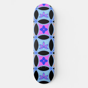 Skateboard Fleurs et Motifs