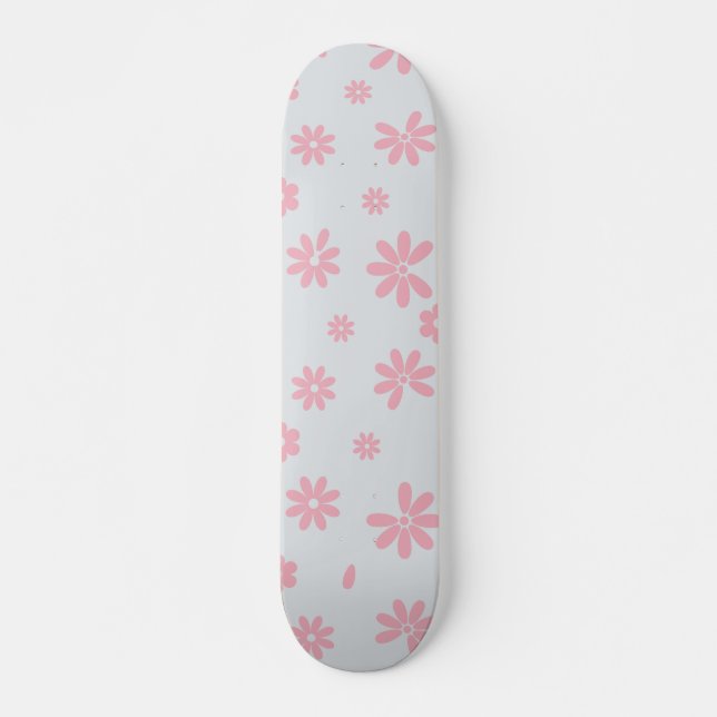 Skateboard Fleurs et pétales 12 (Devant)