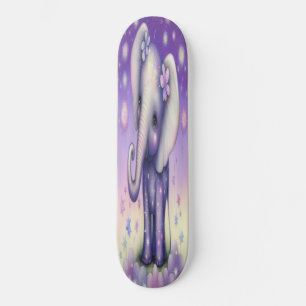 Skateboard Fleurs filles bébé éléphant