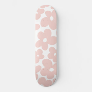 Skateboard Fleurs rétro #2 #floral #motif #décoration #art