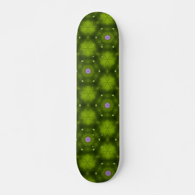 Skateboard Fleurs roses (Devant)