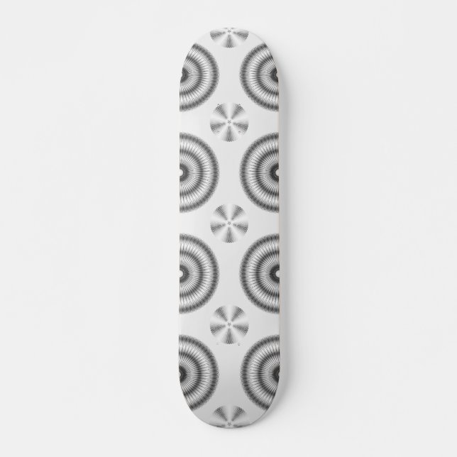 Skateboard Fleurs Spiro Choisir une couleur Arrière - plan (Devant)
