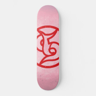 Skateboard Flip Side Circlered